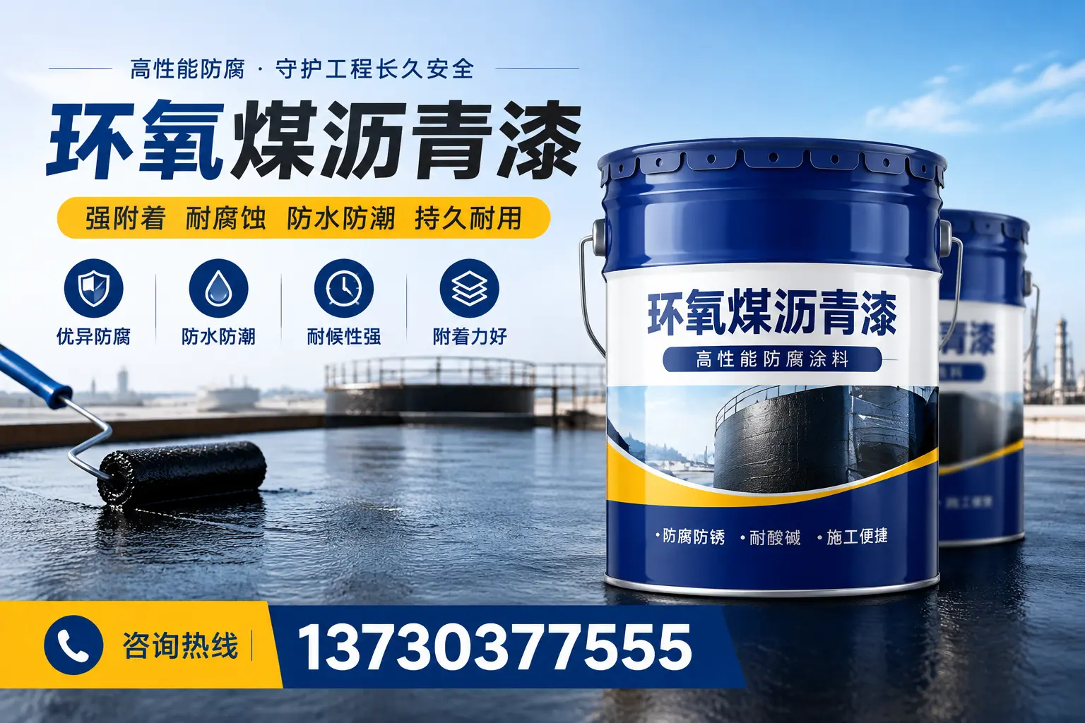 如何判断环氧煤沥青漆的质量?许昌消费者指南